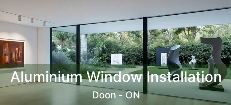  Aluminium Window Installation Doon - ON