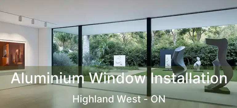  Aluminium Window Installation Highland West - ON