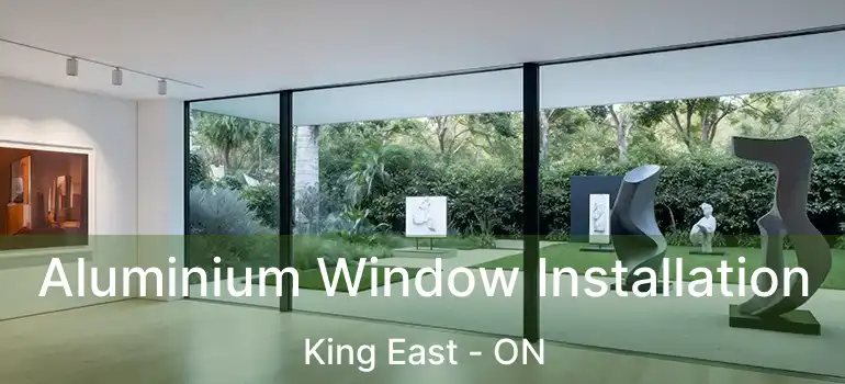  Aluminium Window Installation King East - ON