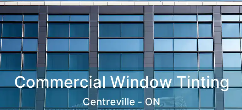  Commercial Window Tinting Centreville - ON