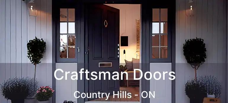  Craftsman Doors Country Hills - ON