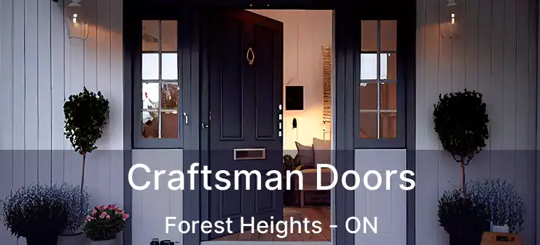  Craftsman Doors Forest Heights - ON