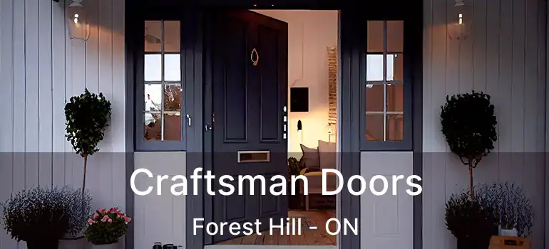  Craftsman Doors Forest Hill - ON