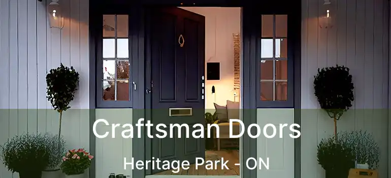  Craftsman Doors Heritage Park - ON