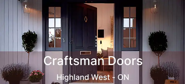  Craftsman Doors Highland West - ON