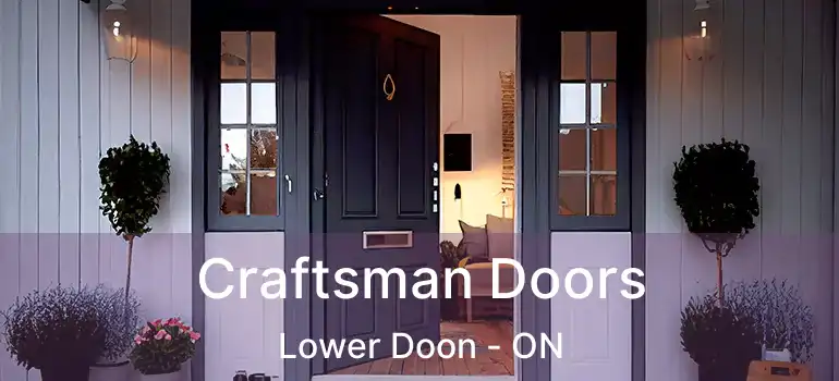  Craftsman Doors Lower Doon - ON