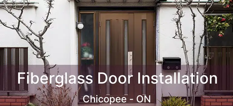  Fiberglass Door Installation Chicopee - ON