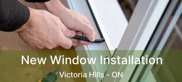  New Window Installation Victoria Hills - ON