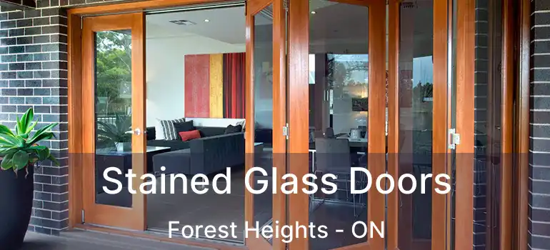  Stained Glass Doors Forest Heights - ON