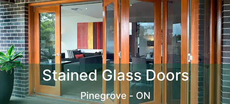  Stained Glass Doors Pinegrove - ON