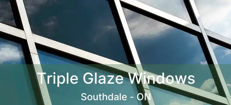  Triple Glaze Windows Southdale - ON