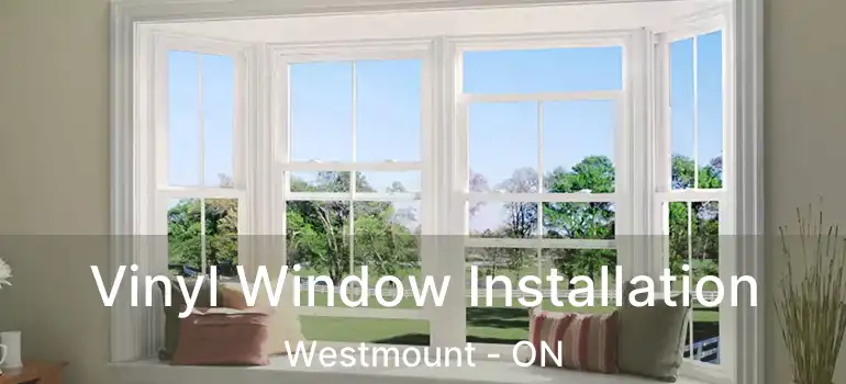  Vinyl Window Installation Westmount - ON