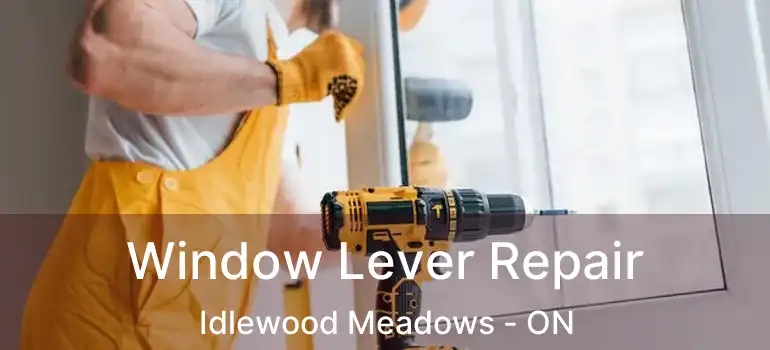  Window Lever Repair Idlewood Meadows - ON